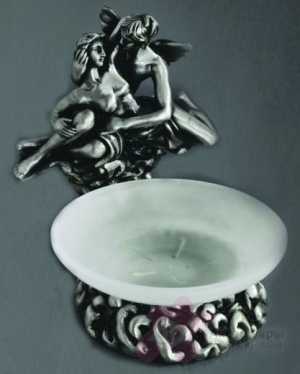 Мыльница Art&Max Romantic AM-B-0081C-T настольная серебро