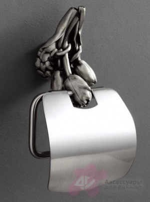Держатель туалетной бумаги Art&Max Tulip AM-B-0829-T настенный серебро