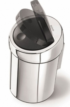 Ведро мусорное Brabantia 363962 Touch Bin (3 литра Brilliant Steel (сталь полированная
