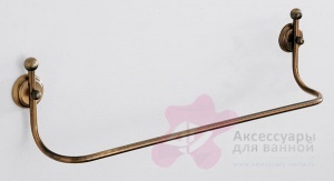 Полотенцедержатель Carbonari Teresa Anticata 40TE ANT BR одинарный 42 см античная бронза
