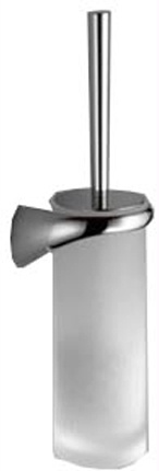 Ершик для туалета Colombo Link B2407.000 DX подвесной (правый хром / стекло матовое