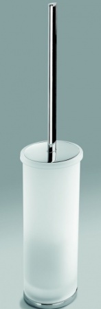 Ершик для туалета Colombo Land B2806.000 напольный хром / стекло матовое