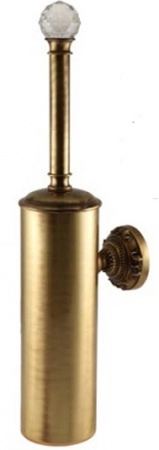 Ершик Migliore Cristalia ML.CRS-60.203.DO для туалета настенный золото/Swarovski