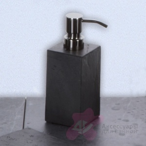 Дозатор Nicol Petra 2181958 настольный для жидкого мыла натуральный камень / хром