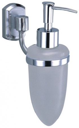 Дозатор для мыла Wasserkraft Oder K-3000 K-3099 подвесной хром/стекло матовое