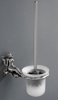 Eршик Art&Max Fairy AM-B-0981-T для унитаза настенный серебро