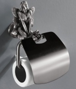 Подробнее о Держатель туалетной бумаги Art&Max Fairy AM-B-0989-T настенный серебро