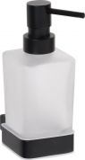 Подробнее о Дозатор жидкого мыла Bemeta Nero 135009040 черный/стекло