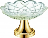 Подробнее о Мыльница Boheme Royal Crystal 10202 настольная золото / хрусталь