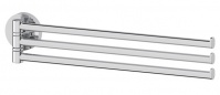Подробнее о Полотенцедержатель Ellux Elegance ELE 017 тройной длина 37,3 см хром