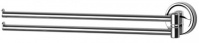 Подробнее о Полотенцедержатель FBS Ellea ELL 044 двойной поворотный длина 37,1 см цвет хром