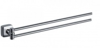 Подробнее о Полотенцедержатель Fixsen Kvadro FX-61302 двойной `рога` длина 31 см хром