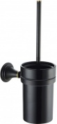 Подробнее о Ершик для туалета Fixsen Luksor FX-71613AB подвесной цвет черный/керамика черная