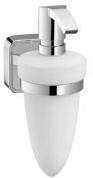 Подробнее о Дозатор для мыла Keuco Smart 02352.010100 подвесной хром/пластик белый