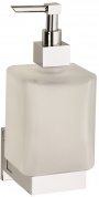 Подробнее о Дозатор жидкого мыла Sanibano Cosmo H2021/11 подвесной хром /стекло матовое