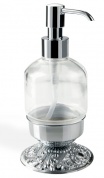Подробнее о Дозатор для жидкого мыла StilHaus Noto NT30AP(08) CR настольный хром / стекло прозрачное