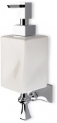 Подробнее о Дозатор для жидкого мыла StilHaus Prisma PR30(08-BI) CR настенный хром / керамика белая