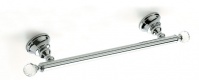 Подробнее о Полотенцедержатель StilHaus Smart Light SL06(08) CR одинарный длина 39 см хром / Swarovski