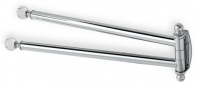 Подробнее о Полотенцедержатель StilHaus Smart Light SL16(08) CR двойной длина 35 см хром / Swarovski