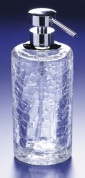 Подробнее о Дозатор для жидкого мыла Windisch Addition Craquele 90432CR настольный стекло `кракле` / хром