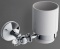 Стакан Art&Max Antic Crystal AM-E-2668SJ-Cr настенный хром