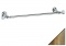 Полотенцедержатель Bagno&Associati Folie FS 21251 SW одинарный 60 см хром / Swarovski