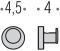 Крючок Colombo Plus W4917 одинарный хром