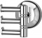 Полотенцедержатель FBS Standard STA 047 тройной поворотный длина 8,1 см цвет хром