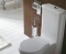 Ершик Globo Paestum PASC42 для туалета хром / керамика белая
