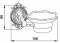 Мыльница Hayta Gabriel 13904-1/VBR подвесная Antic Brass (состаренная латунь/стекло