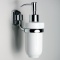 Дозатор для мыла Wasserkraft Oder K-3000 K-3099C подвесной хром/керамика белая